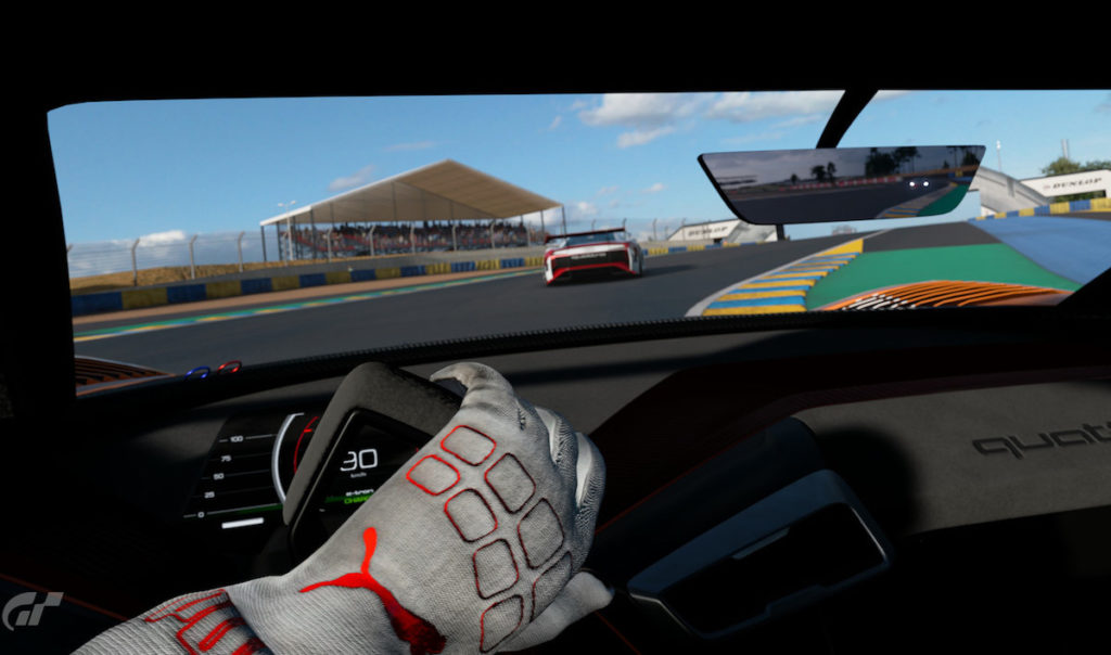 Virtual Drive Game, gioco di guida SimRacing su console ps4, Audi e-tron Vision Gran Turismo