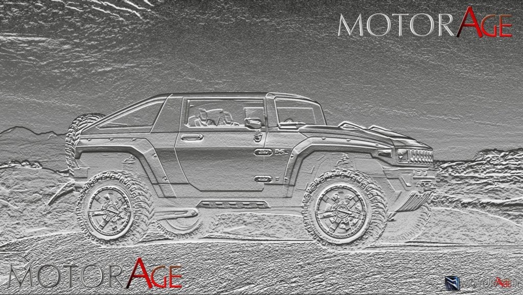 Rendering by MotorAge del progetto Hummer