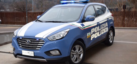 Hyundai ix35 Fuel Cell Polizia Trentino Alto Adige, Italia
