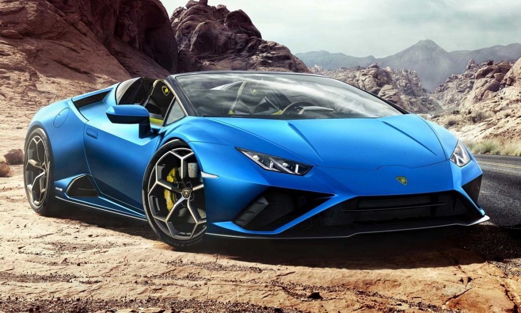 Lamborghini Huracan EVO Spyder RWD: 610 CV e trazione posteriore