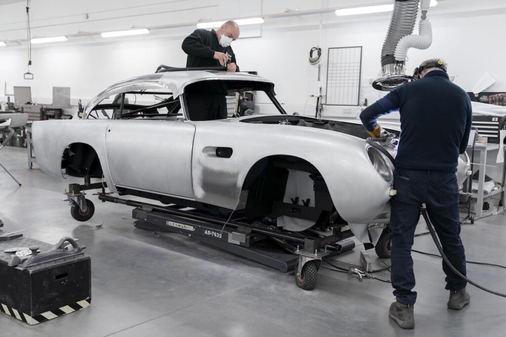 Nuova Produzione di Aston Martin DB5 Continuation 2020