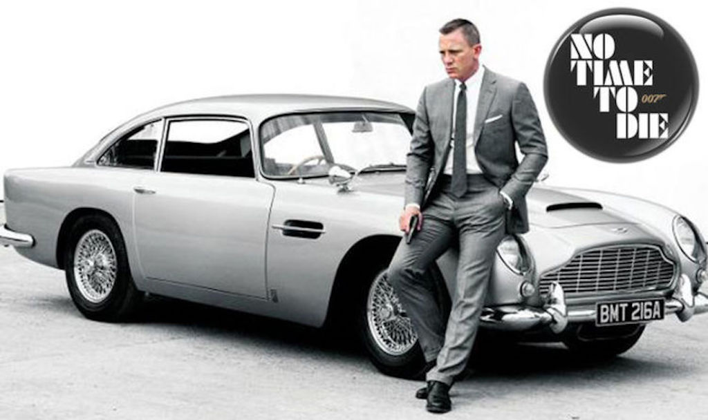 Cover film No Time to Die, James Bond (Daniel Craig)