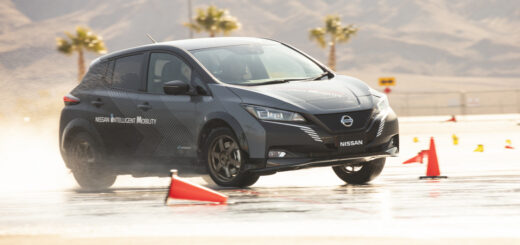 Test per sistema di trazione integrale e-4ORCE di Nissan - CES Las Vegas 2020