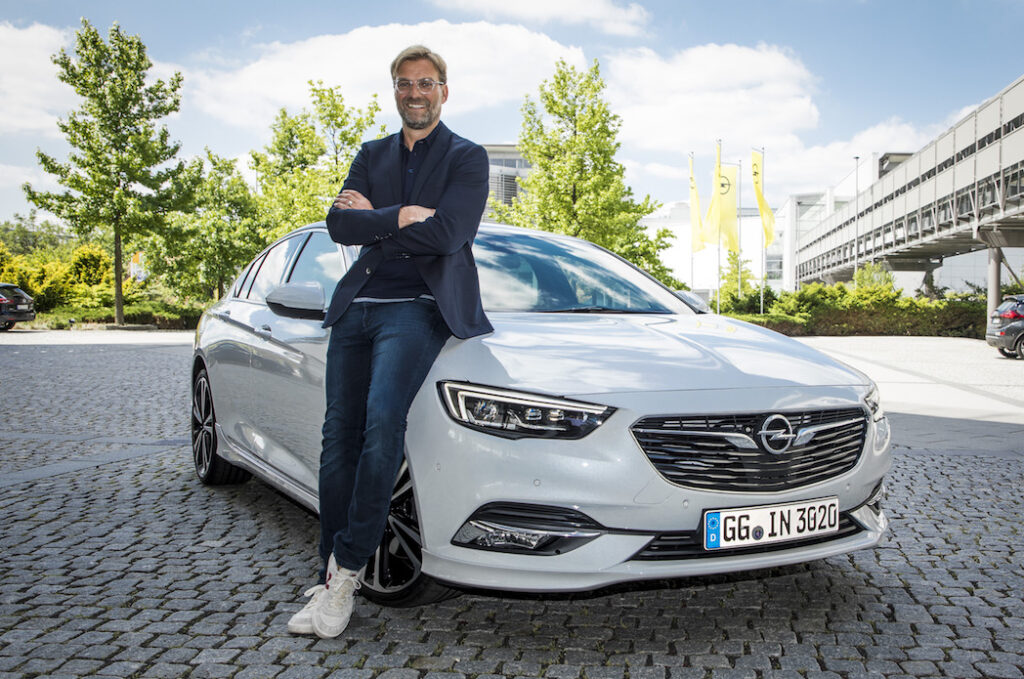 Juergen Klopp brand ambassador Opel