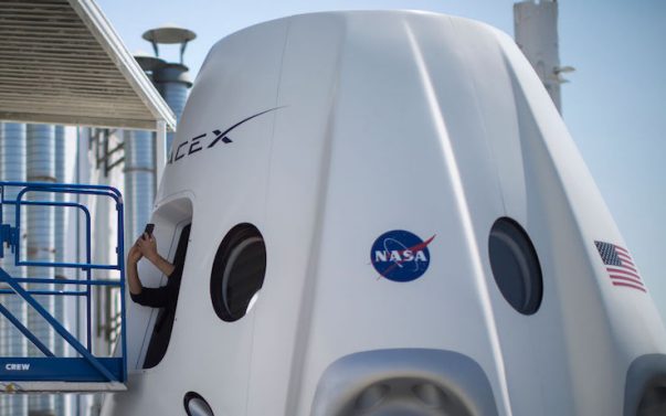 Capsula Crew Dragon di SpaceX e NASA