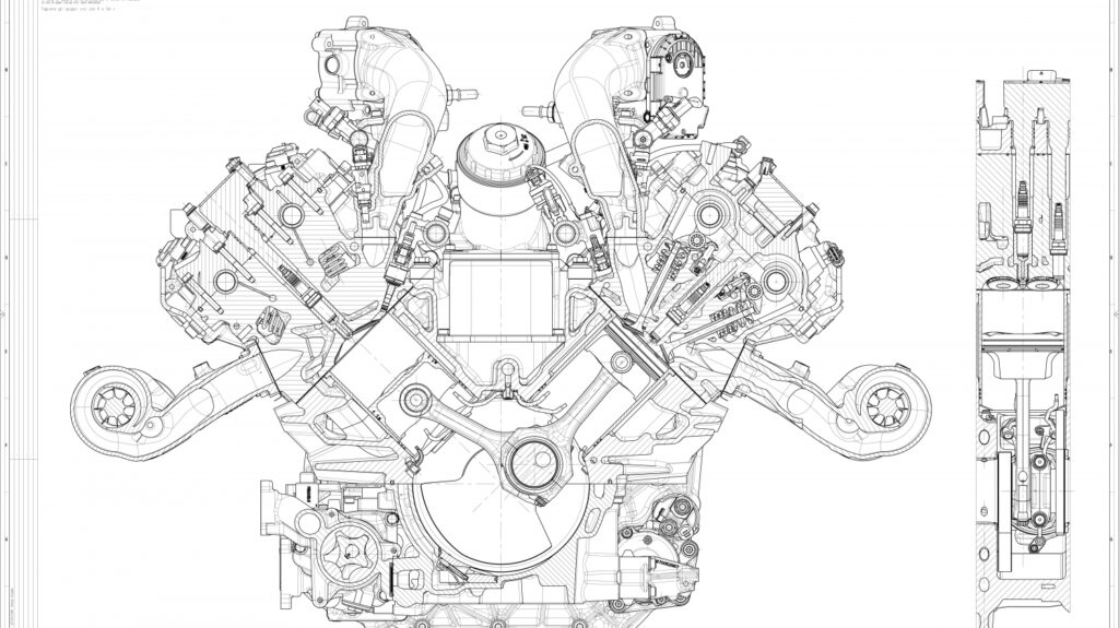 Motore Nettuno: nuovo, 620 CV e al 100% Maserati