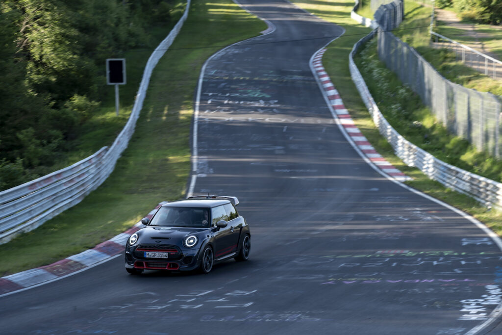 MINI John Cooper Works GP nel Green Hell del Nurburgring