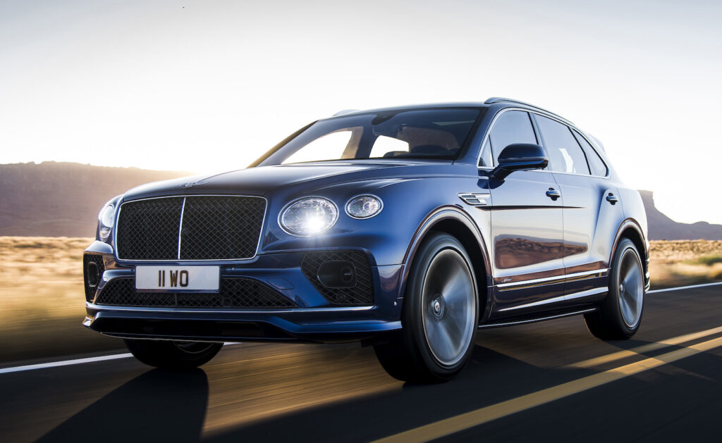 Bentayga Speed: rinnovato il SUV Bentley da 635 CV