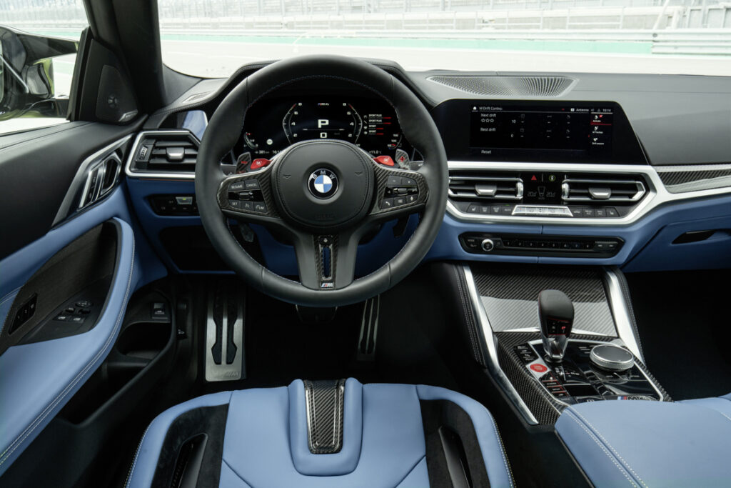 Le nuove BMW M3 e M4 2021 nella versione d’attacco vantano 480 a 510 CV di potenza massima