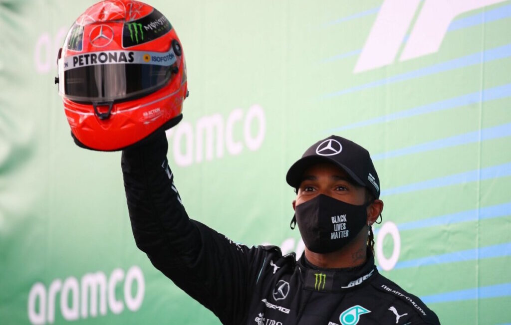 F1, Gp dell’Eifel: Hamilton come Schumacher