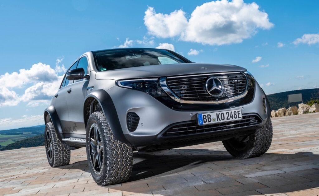 Mercedes EQC 4x4 2: prove tecniche per il futuro