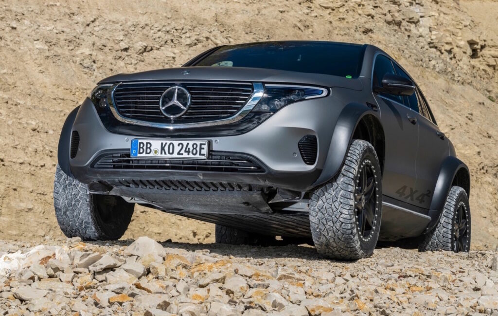Mercedes EQC 4x4 2: prove tecniche per il futuro