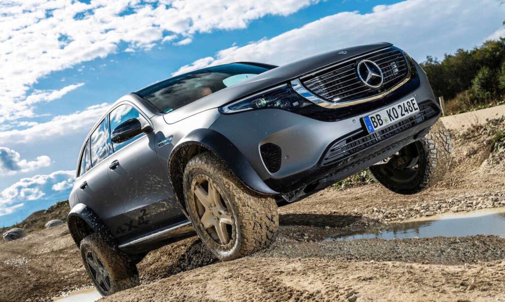 Mercedes EQC 4x4 2: prove tecniche per il futuro