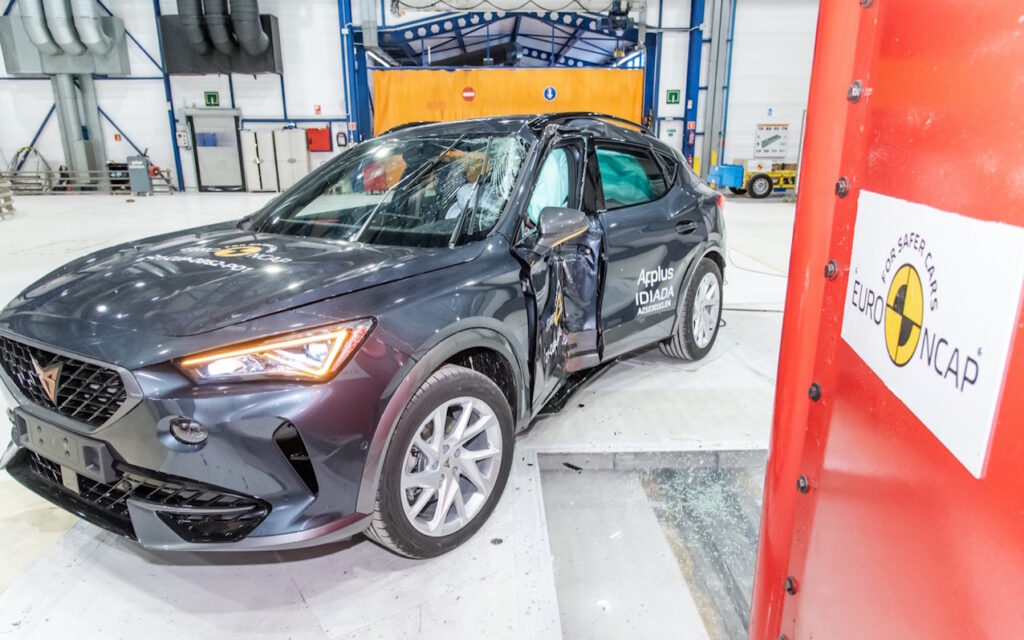 Test Euro NCAP: premiate Cupra Formentor e Polestar 2