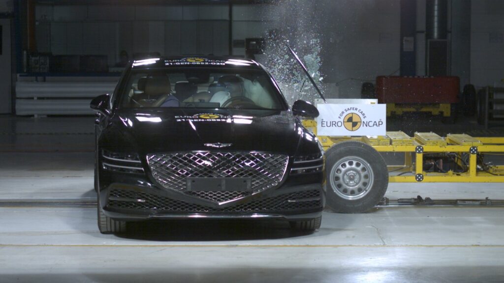 La migliore in questi test Euro NCAP è la Genesis G80