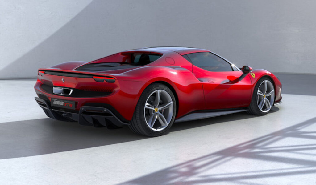 Ferrari 296 GTB è la più recente evoluzione del concetto di berlinetta sportiva a 2 posti