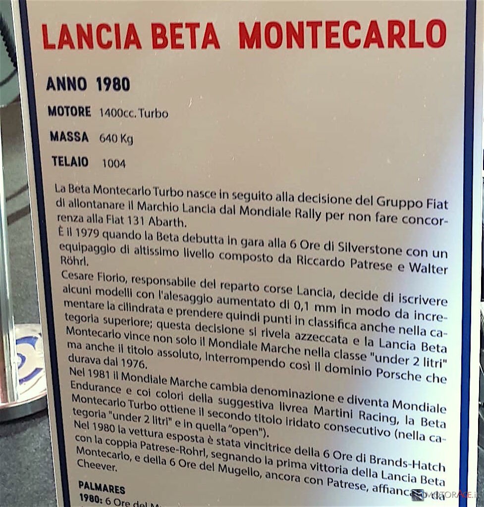 Lancia Beta Montecarlo - Auto e Moto d'Epoca 2021