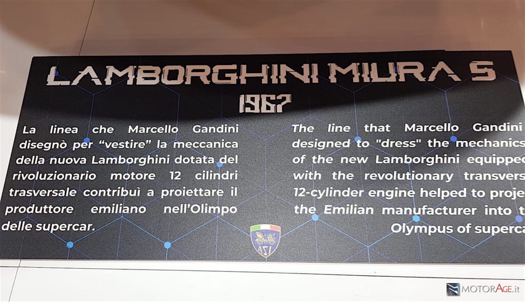 Lamborghini Miura S allo stand Bertobe di