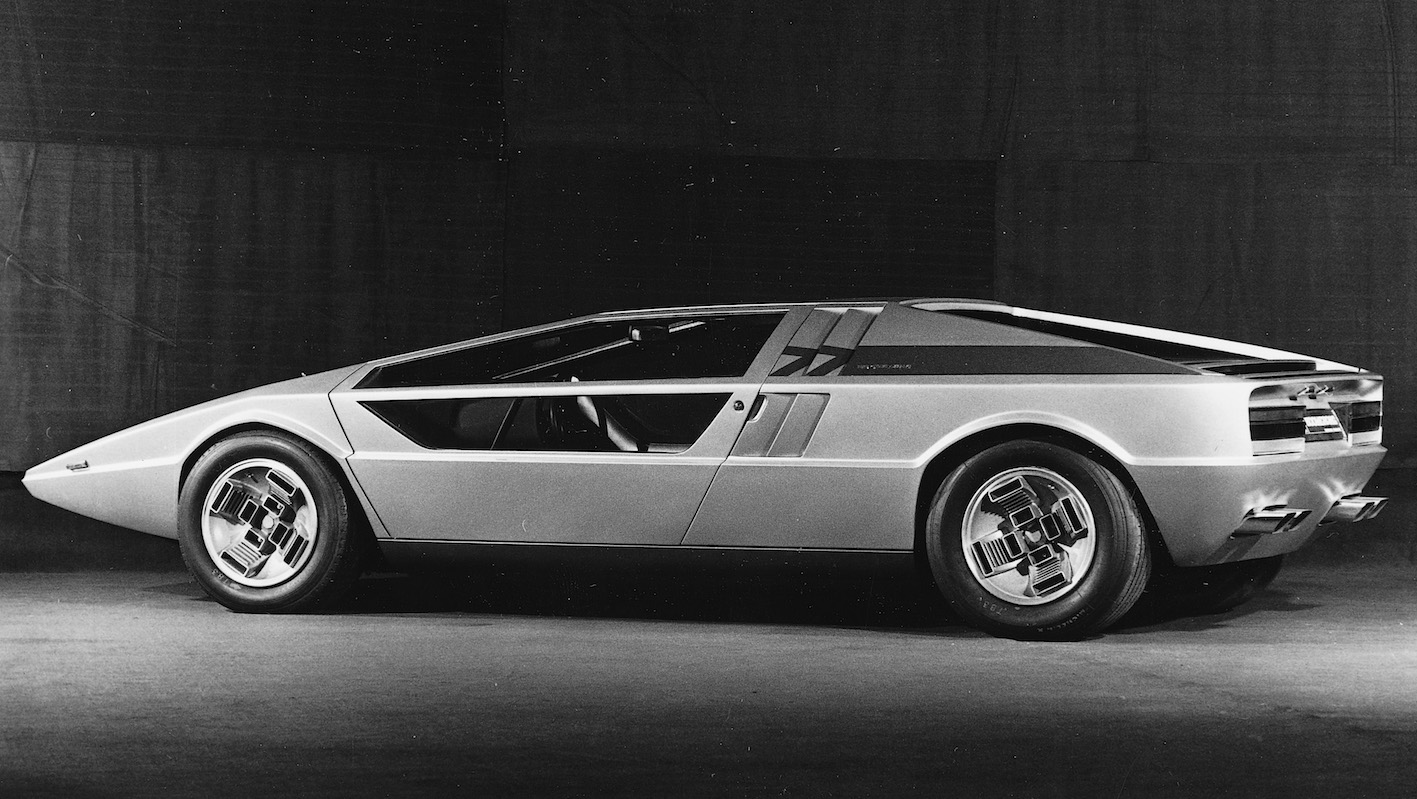 Maserati Boomerang non entrò mai in produzione