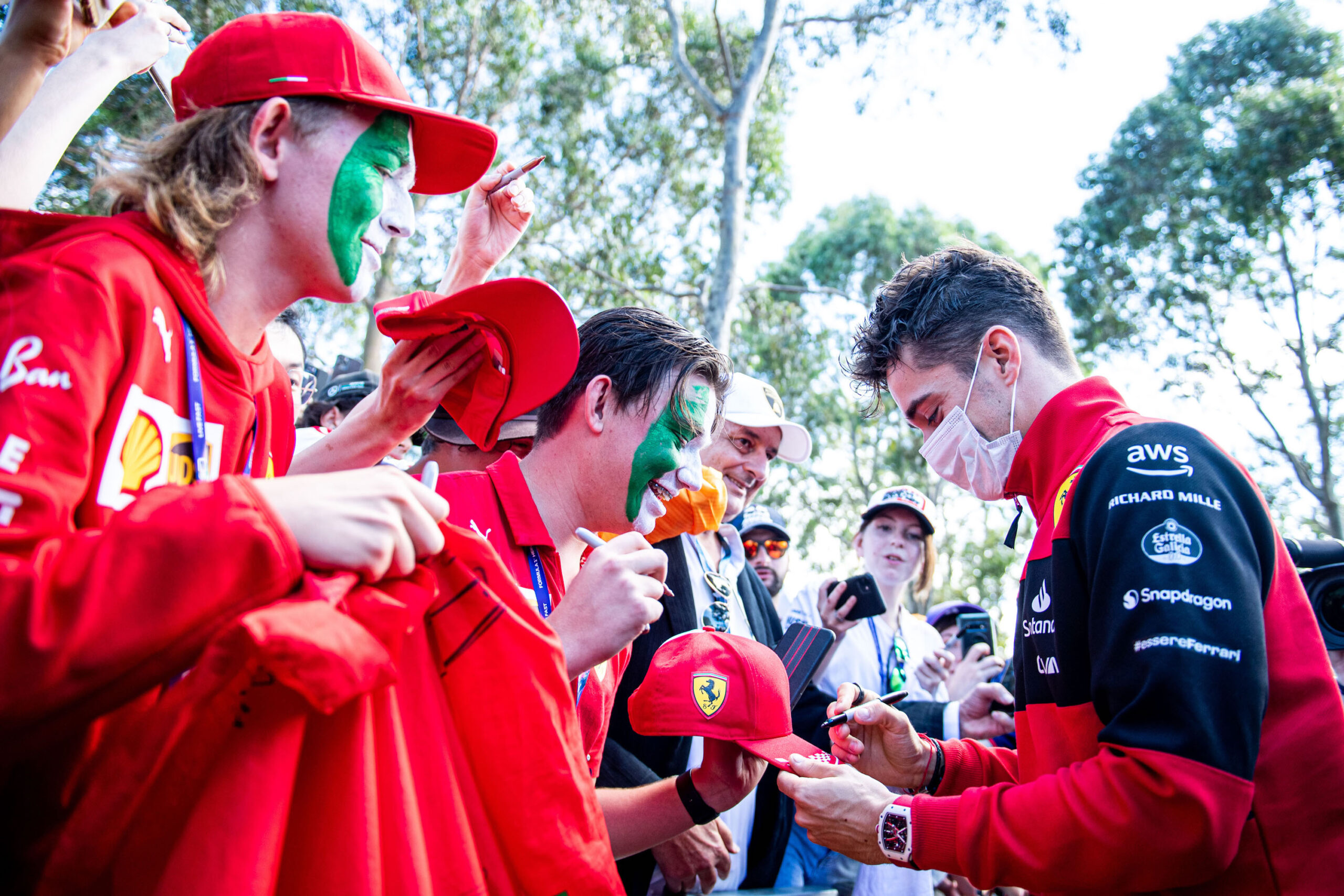 La F1-75 ha fatto sentire Leclerc a suo agio fin dalla partenza consentendogli di ottenere una vittoria strepitosa.