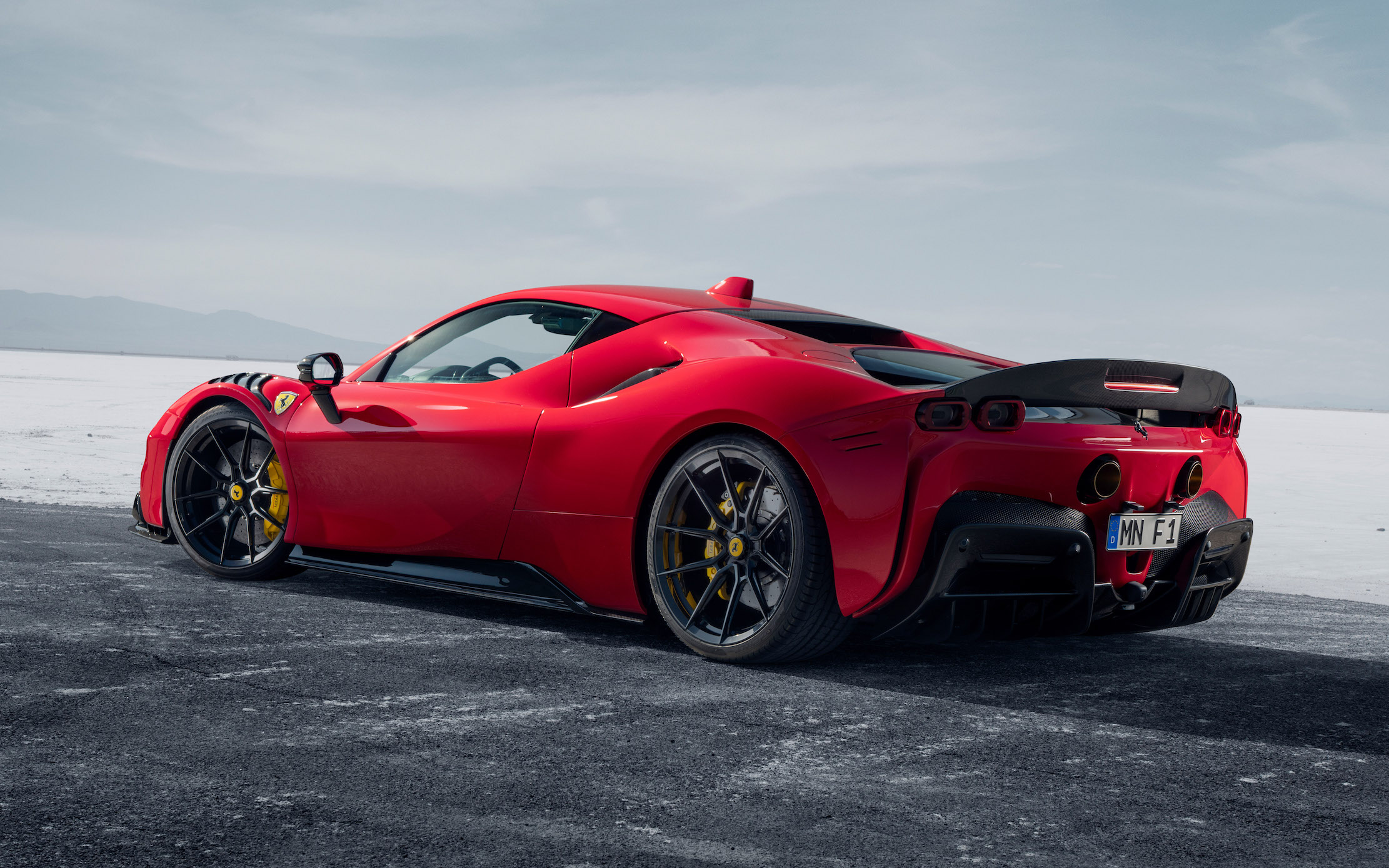 Il tuning Novitec per la Ferrari SF90 Stradale ha portato il motore a 1.109 cavalli