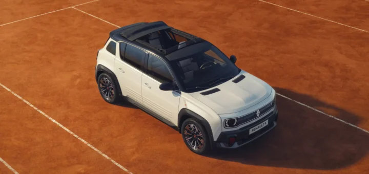 Renault 4 E-Tech “Roland-Garros”: la city car elettrica si veste di eleganza sportiva