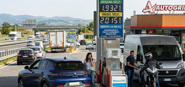 Aggiornamento prezzo carburanti maggio 2026 benzina e diesel sempre più cari, quanto costa fare il pieno oggi