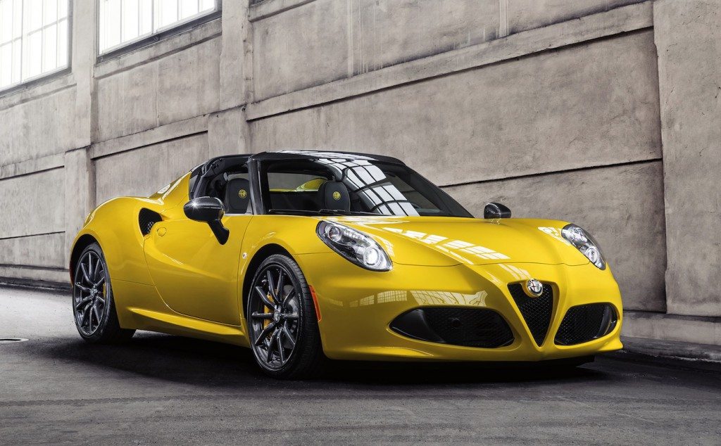 2015 Alfa Romeo 4C Spider