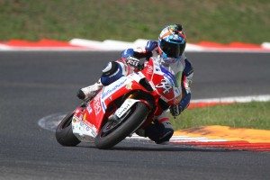 Emiliano Malagoli sulla Ducati  1098R