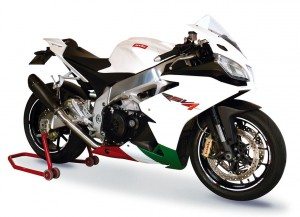 HP CORSE - Aprilia RSV4-EVOXTREME (3_4 Ant Inox nero)