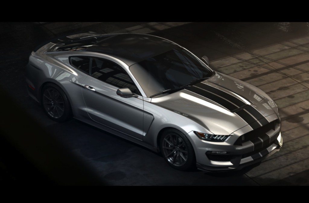 The All-new Shelby GT350 Mustang CGI image