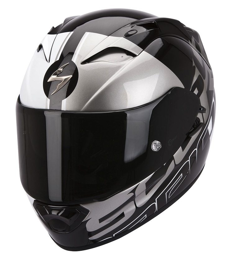 Scorpion-Exo-1200-air-Quarterback-Black-White-Silver